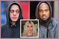 After Pete Davidson’s Kim Tattoo, Kanye’s Girlfriend Got One For Him That Says Ye’