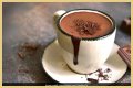 ___ chocolate (winter beverage)
