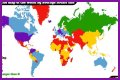 New map compares breast sizes around the world